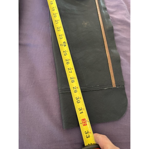 Ladies Or Girls Leather Chaps Size Small On Course - Picture 11 of 16